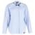 Camicia Miu Miu a Righe in Cotone Blu  ref.1208218