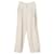 Calça Brunello Cucinelli de perna larga em viscose creme Branco Cru Fibra de celulose  ref.1208224