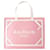 B-Army Medium Shopper Bag - Balmain - Canvas - Pink Cloth  ref.1208255