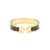 Hermès Bracelet Clic H Métal Noir  ref.1208270