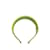 Accessorio per capelli in tela con fascia larga in seta Prada in condizioni eccellenti Verde  ref.1208299