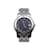Gucci Mod de acero inoxidable 5500 Indicador de fecha del reloj M negro Plata  ref.1208307