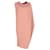 Vestido drapeado assimétrico Lanvin em algodão rosa  ref.1208315