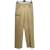 Autre Marque NON SIGNE / UNSIGNED  Trousers T.0-5 1 Wool Khaki  ref.1208354