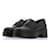 Zapatos planos T de CHANEL.UE 38.5 Cuero Negro  ref.1208386