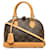 Louis Vuitton Brown Monogram Alma BB Leather Cloth  ref.1208470