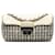 Bolsa de ombro com aba de tweed cinza Chanel Bezerro-como bezerro Pano  ref.1208487