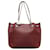 Rote Chanel-Einkaufstasche aus perforiertem Kaviarleder Bordeaux  ref.1208514