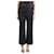 Dries Van Noten Pantalon jacquard noir - taille UK 10 Polyester  ref.1208527