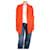 Jil Sander Orangefarbener Cardigan aus Kaschmirmischung – Größe UK 10  ref.1208530
