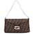 Fendi Brown Zucca shoulder bag Cloth  ref.1208532