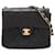 Chanel Schwarze Farbe 2003 Mini quadratische klassische Tasche mit einer Klappe Leder  ref.1208537