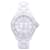 Montre Chanel "J12" céramique blanche, diamants. Acier  ref.1208587