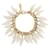 Beautiful MOSCHINO golden steel bracelet with white pendants  ref.1208644