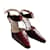 Christian Dior Dior heels Dark red Leather  ref.1208656