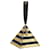 Chanel Metiers d'Art 2019 Bolso CC Kheops Pirámide Negro Cuero  ref.1208735
