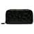 Portafoglio con cerniera Chanel nero Matelasse Lucky Symbols in vernice Pelle Pelle verniciata  ref.1208781