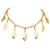Chanel Gold CC Tie Charm Halskette Golden Metall Vergoldet  ref.1208783