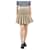 Christian Dior Mini jupe plissée beige - taille UK 8 Coton  ref.1208869