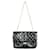 Mademoiselle Chanel Maxi vernice nera 2006 2.55 borsa con patta Nero Pelle  ref.1208874