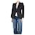 Alexander Mcqueen Black wool blazer - size UK 8  ref.1208886