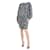 Isabel Marant Conjunto de blusa y falda estampada negra - talla UK 10 Negro Seda  ref.1208893