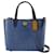 Weide 24 Shopper-Tasche – Coach – Canvas – Blau Leinwand  ref.1208954