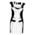 Autre Marque Antonio Berardi Mini-robe bouclée à franges color block en polyamide multicolore Nylon  ref.1209001