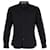 Camisa con monograma Burberry TB en algodón negro  ref.1209042