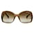 Louis Vuitton Gina Oversize Sunglasses Z0052E Brown Plastic  ref.1209097