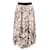 Max Mara Pleated Tulle Midi Skirt in Peach Polyester  ref.1209136
