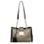 Gucci Brown Small GG Supreme Padlock Tote Beige Leather Cloth Pony-style calfskin Cloth  ref.1209170