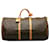 Louis Vuitton Brown Monogram Keepall 60 Cloth  ref.1209213