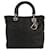 Dior Black Large Cannage Soft Lady Dior Leather  ref.1209231