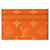 Louis Vuitton LV gefütterter Kartenhalter Taigarama Orange Leder  ref.1209425