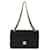 Chanel lined Flap Black Leather  ref.1209436