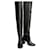 Maje Leather Over the Knee Boots Black  ref.1209447