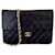 Chanel Wallet on Chain Tasche aus schwarzem Lammleder Lammfell  ref.1209458