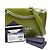Borsa a tracolla Prada Pattina Saffiano Vernic verde in pelle - vista 2