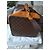 Borsa Marin extra large di Louis Vuitton Marrone - vista 4