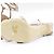 Sandali Magda Butrym in pelle beige - vista 7