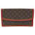 Louis Vuitton Pochette Dame Brown Cloth  ref.1210012
