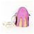 Loewe Octopus purple bag Pink Beige Fur  ref.1210085