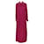 Loro Piana fucsia/Conjunto de falda y camisa de manga larga rosa Seda  ref.1210221