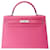 Hermès Hermes Kelly 32 Pink Leder  ref.1210287