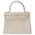 Hermès hermes kelly 28 Cream Leather  ref.1210319