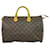 Louis Vuitton Speedy 35 Brown Cloth  ref.1210341