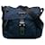 Prada Blue Tessuto Crossbody Bag Navy blue Leather Pony-style calfskin Nylon Cloth  ref.1210446