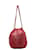 Saint Laurent Red Small Teddy Bucket Bag Leather Pony-style calfskin  ref.1210457