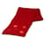 Louis Vuitton Red Echarpe Constance Muffler Wool Scarf Cloth  ref.1210474